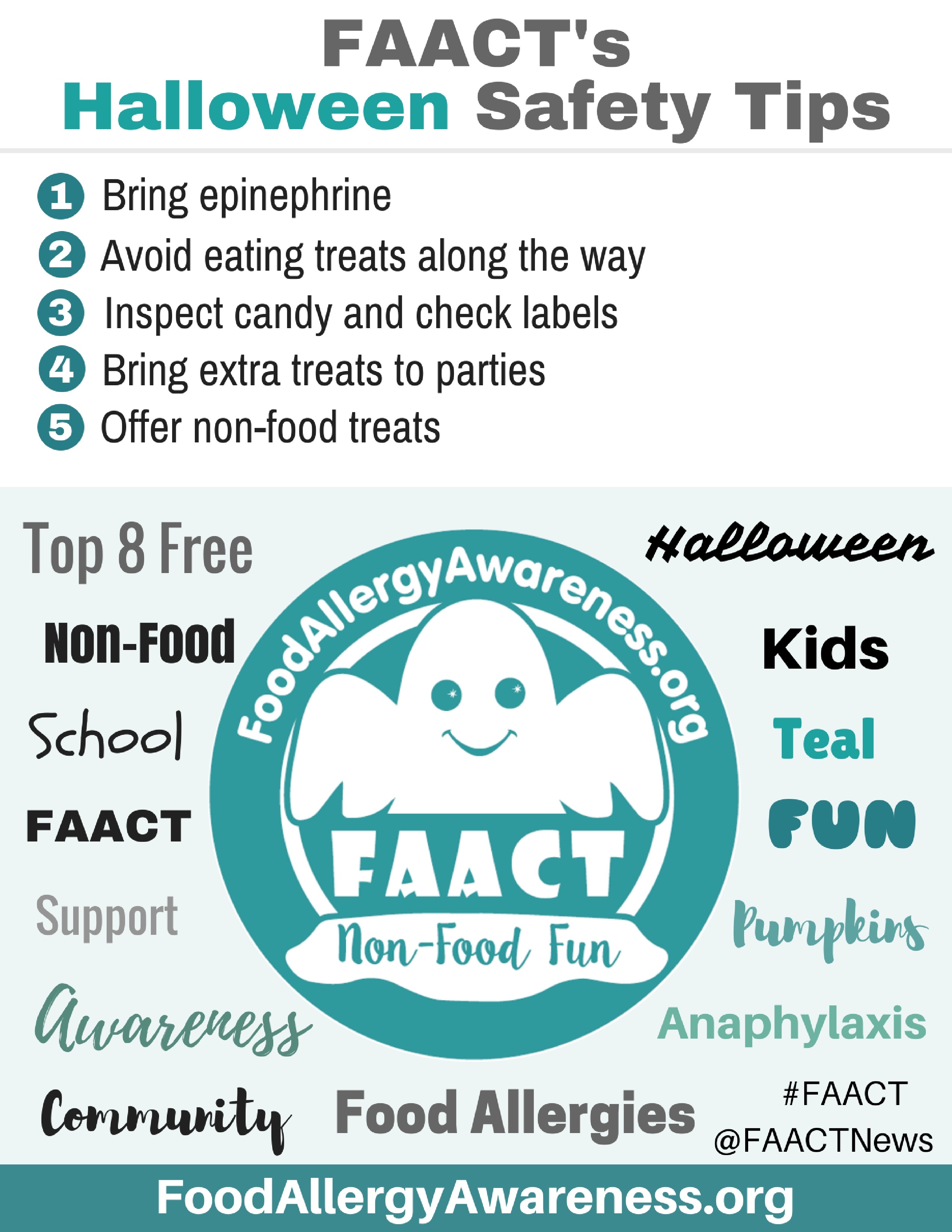 FAACT's Halloween Safety Tips